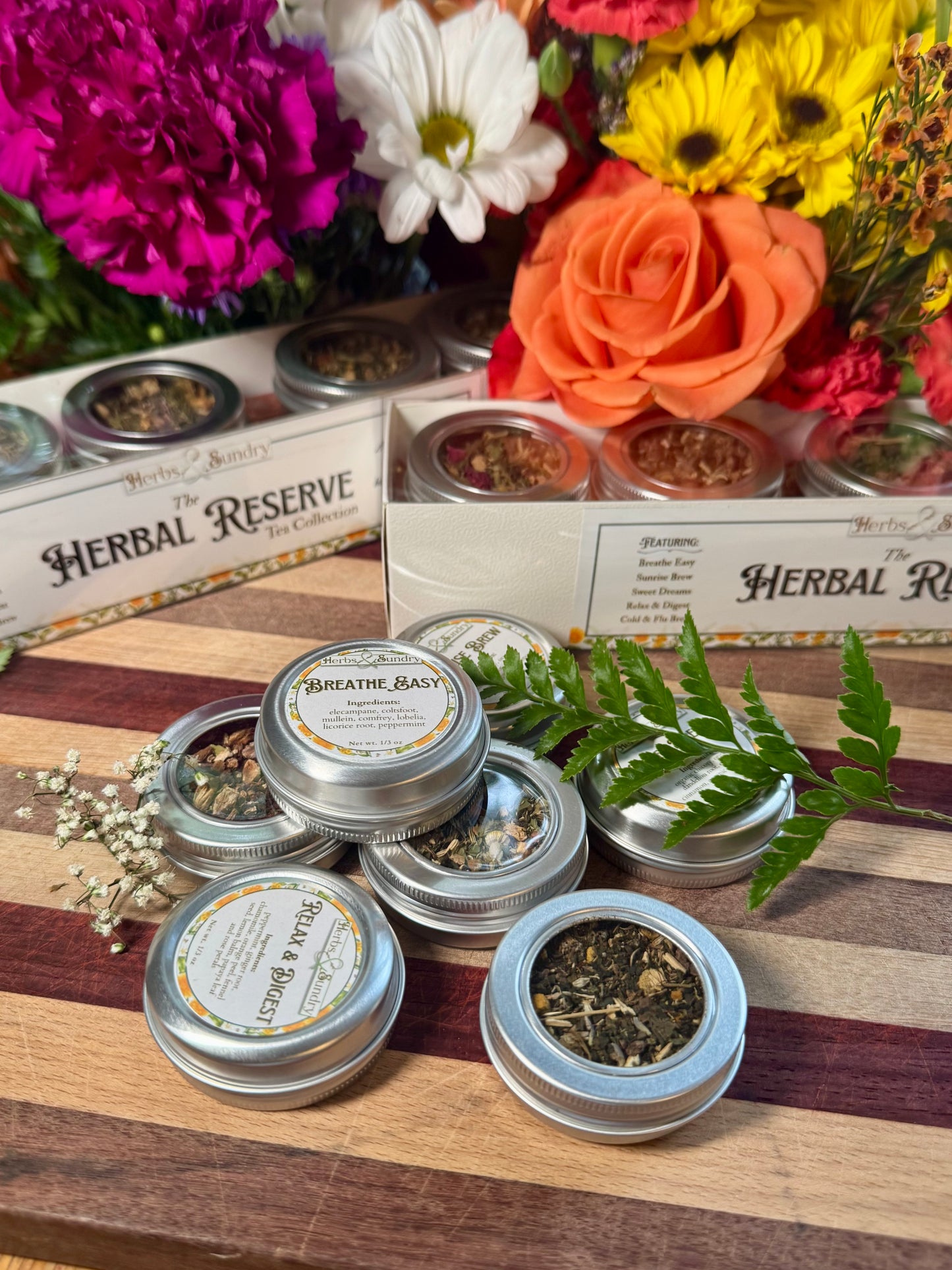 The Herbal Reserve Tea Collection