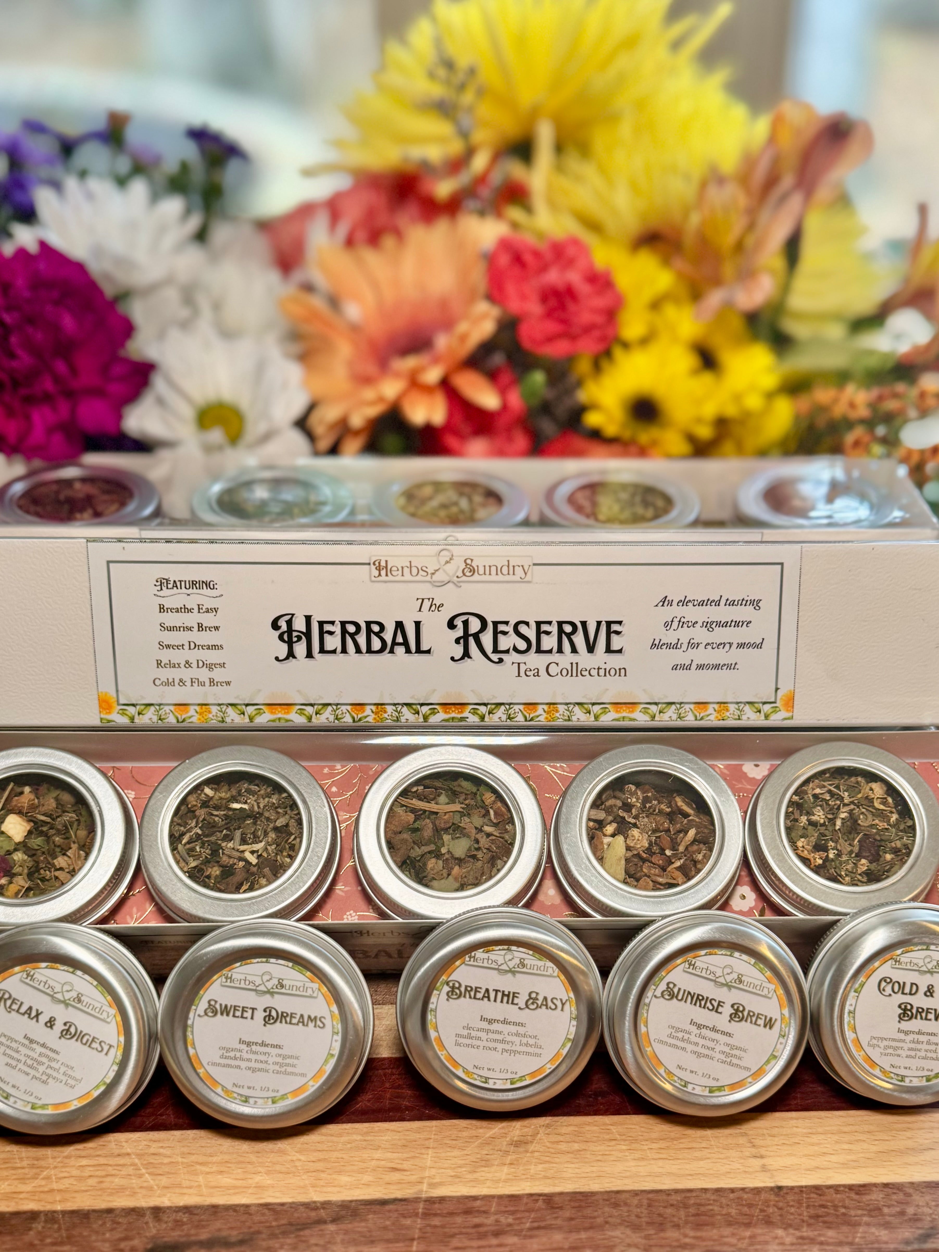 The Herbal Reserve Tea Collection – Herbs & Sundry